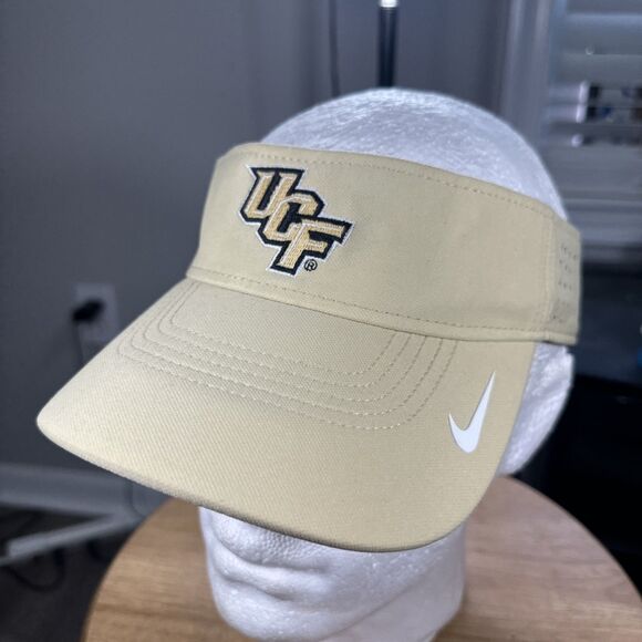 UCF Knights Rowing Visor Hat Cap Mens Adjustable Nike Dri Fit College - Picture 1 of 5